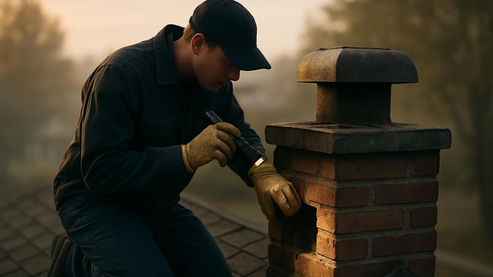Practical chimney sweep & inspection in Akron